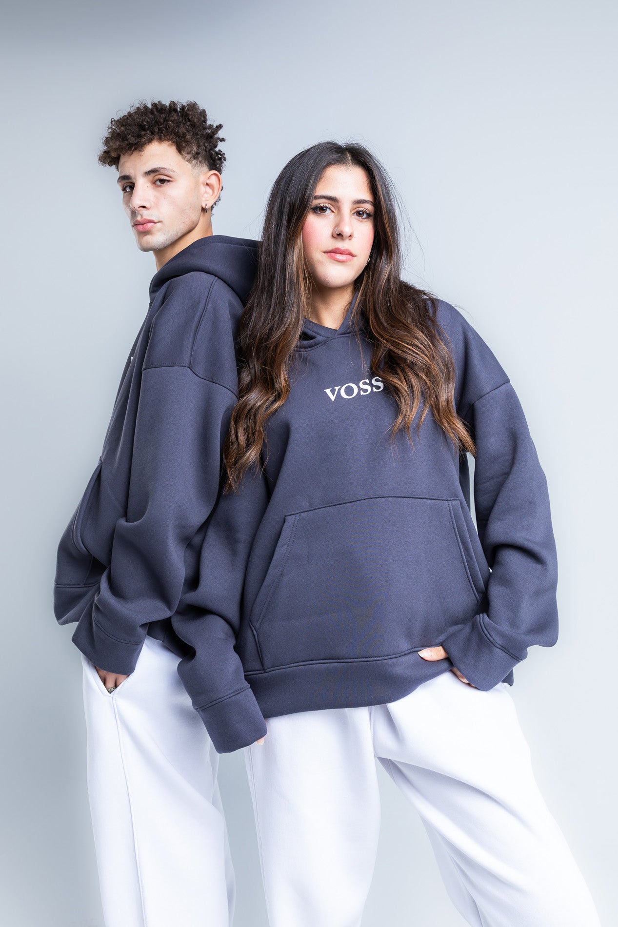 Front view of Trauma hoodie featuring bold graphic artwork, a drawstring hood, and a relaxed fit for a casual style.