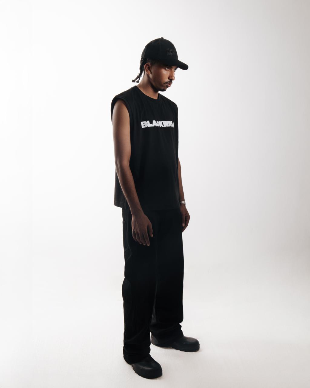 Unisex Authentic Denim - Wide Leg Dark Black